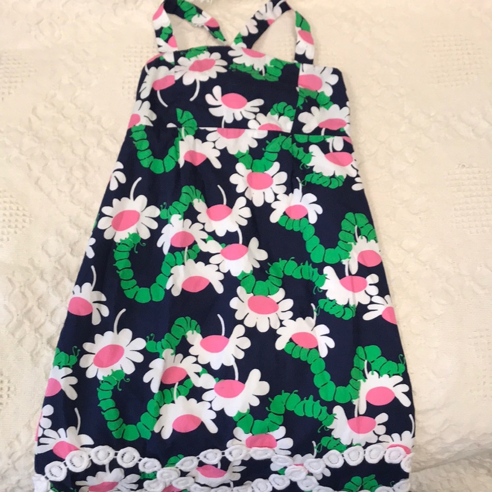 Lilly Pulitzer sundress.